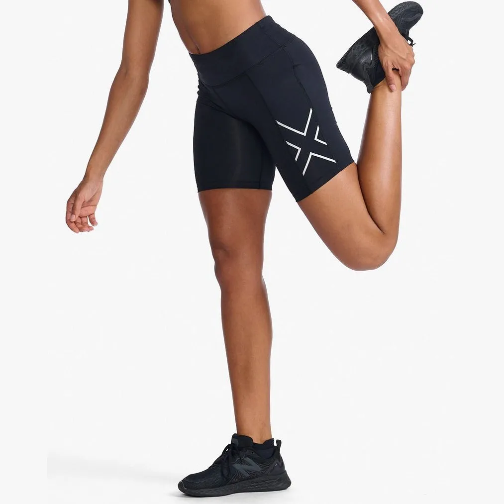 2XU Aero Mid-Rise Compression 6" Shorts Womens