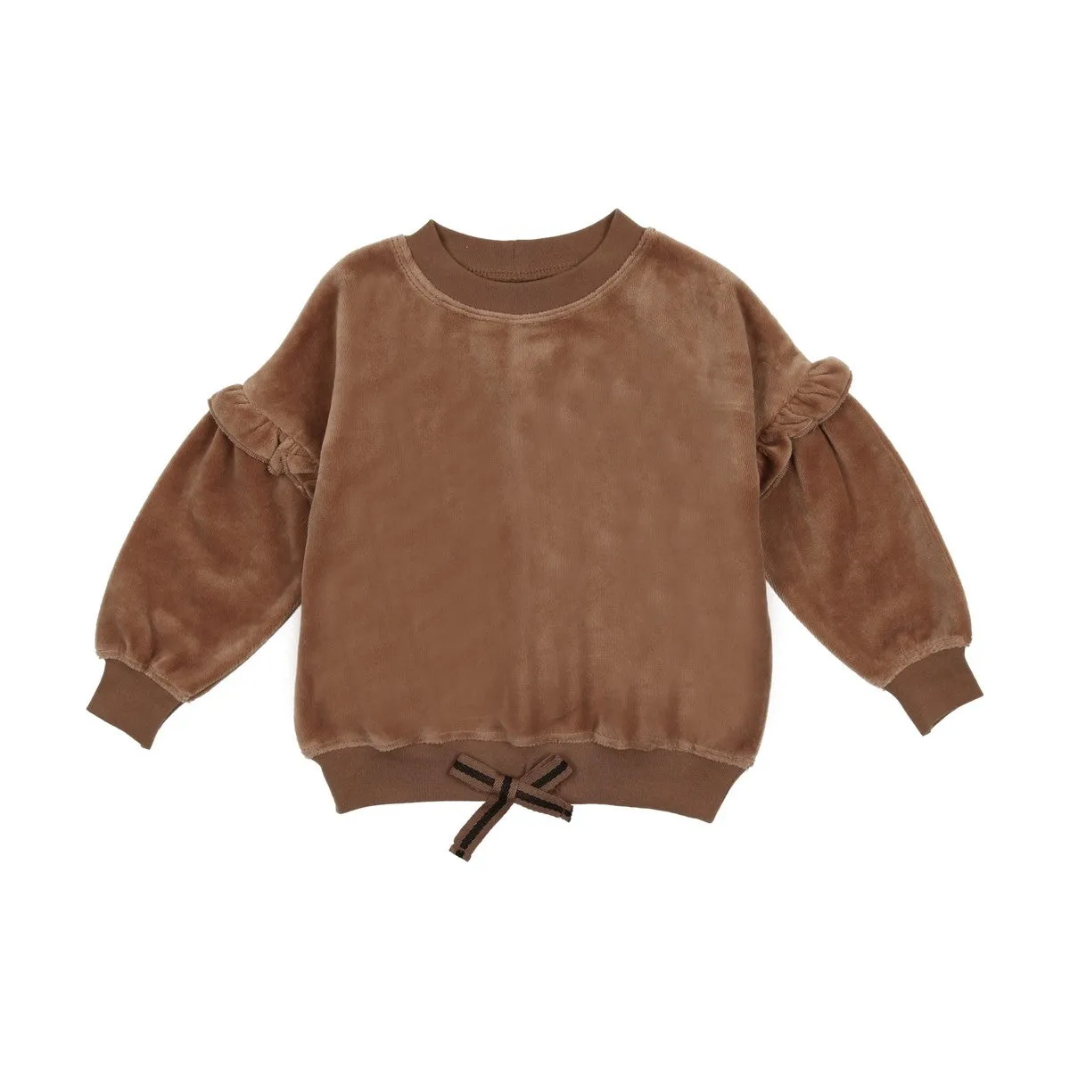 Analogie Velour Sweatshirt