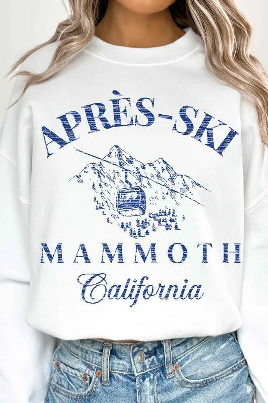 Apres Ski Mammoth California Oversized Sweatshirt
