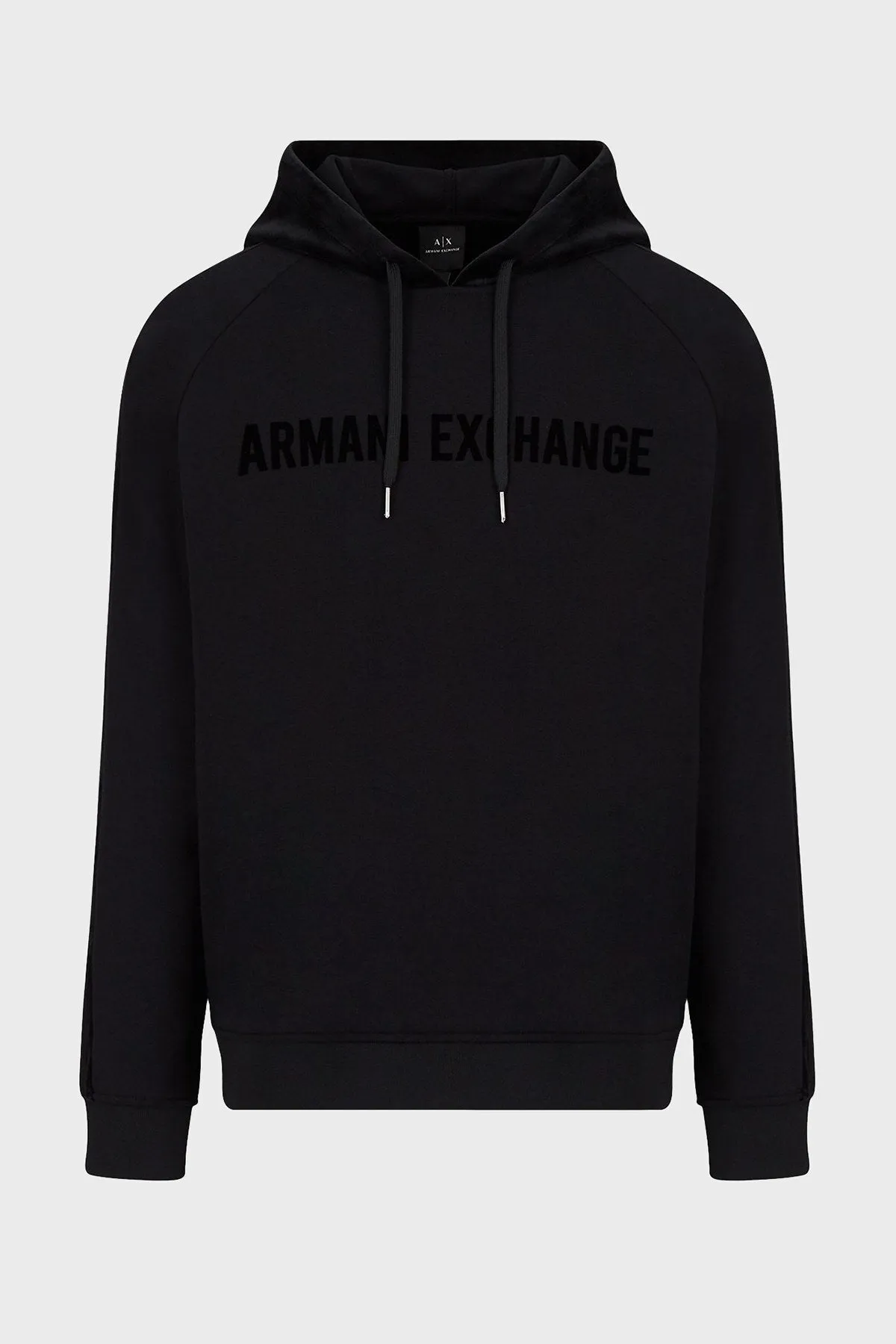 armani exchange Velour black sweatshirt
