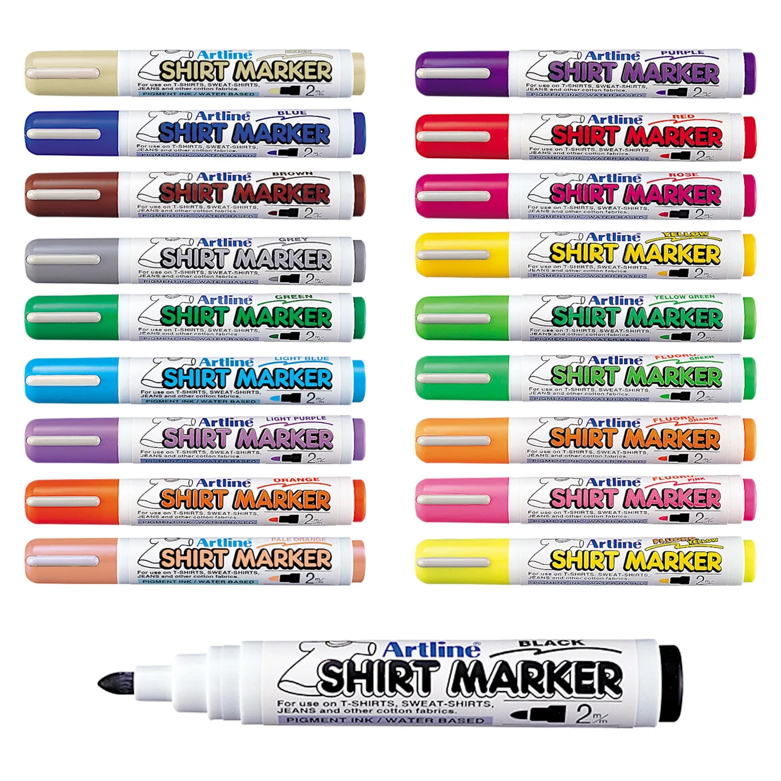 Artline Shirt Marker Pen 2mm