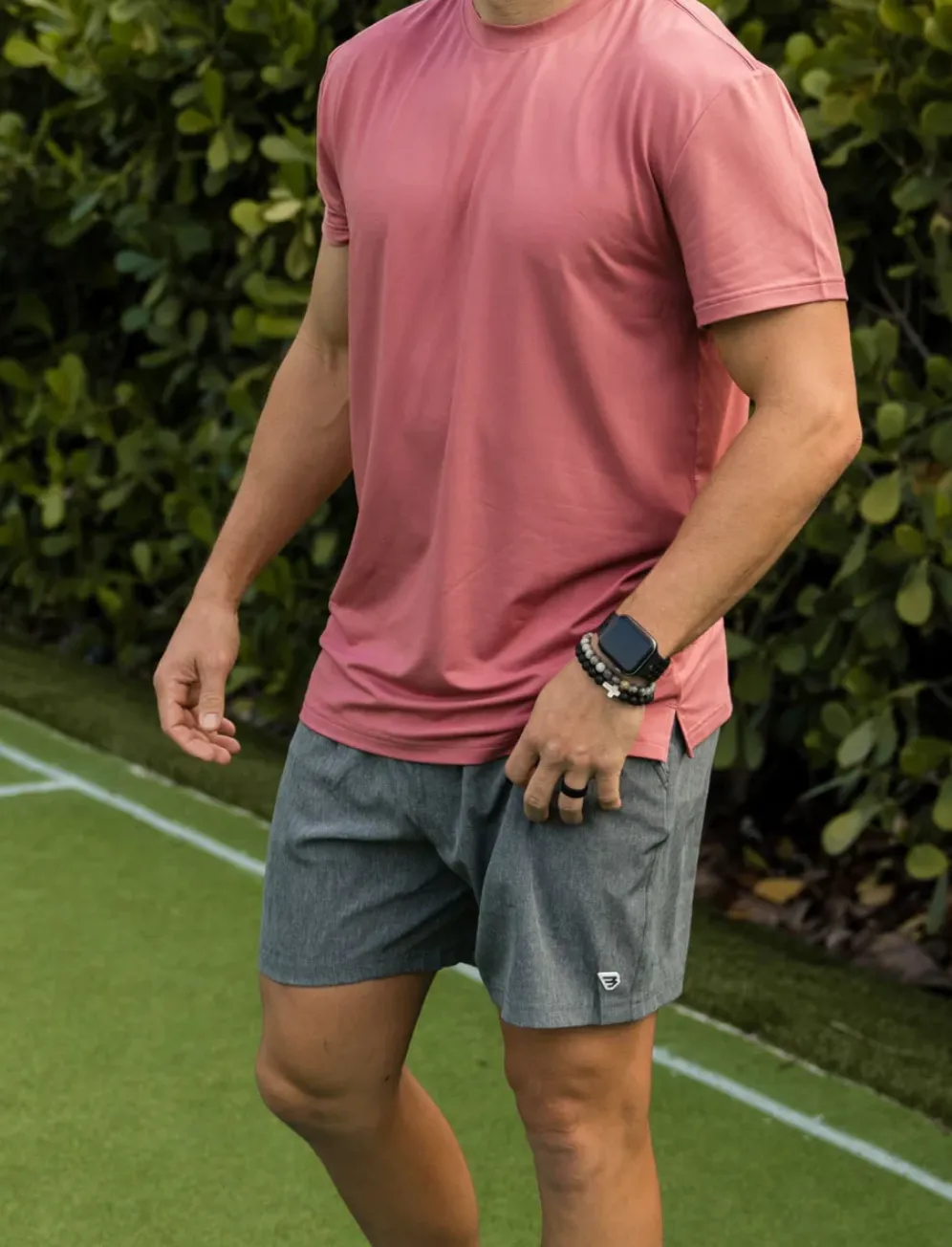 Athletic Short - Grizzly Grey - Classic Deer Camo Liner
