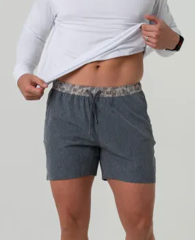Athletic Short - Grizzly Grey - Classic Deer Camo Liner