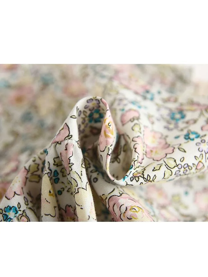 Baby Girl Flutter Sleeve Onesie Floral Bodysuit Summer