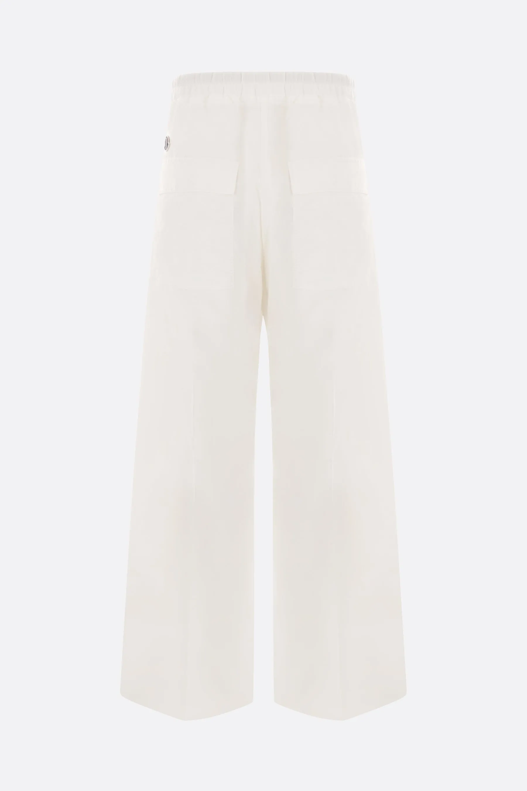 Belas wide-leg technical cotton trousers