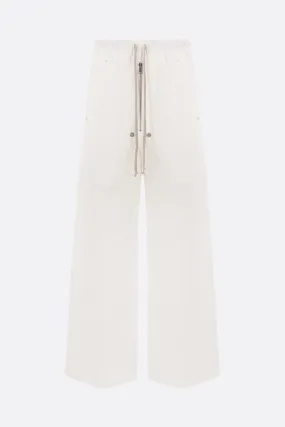 Belas wide-leg technical cotton trousers