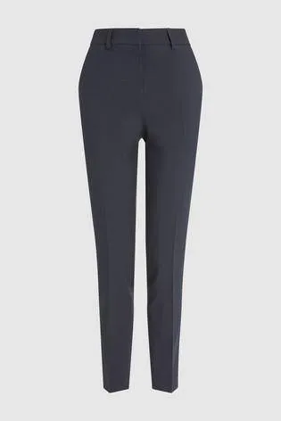 BLACK SLIM TROUSERS