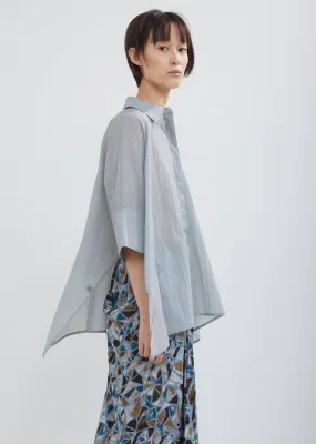 Brehy Waterproof Ripstop Boxy Shirt