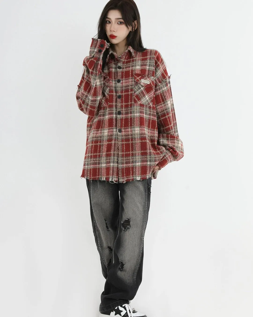 Check Shirts Jacket INS0002