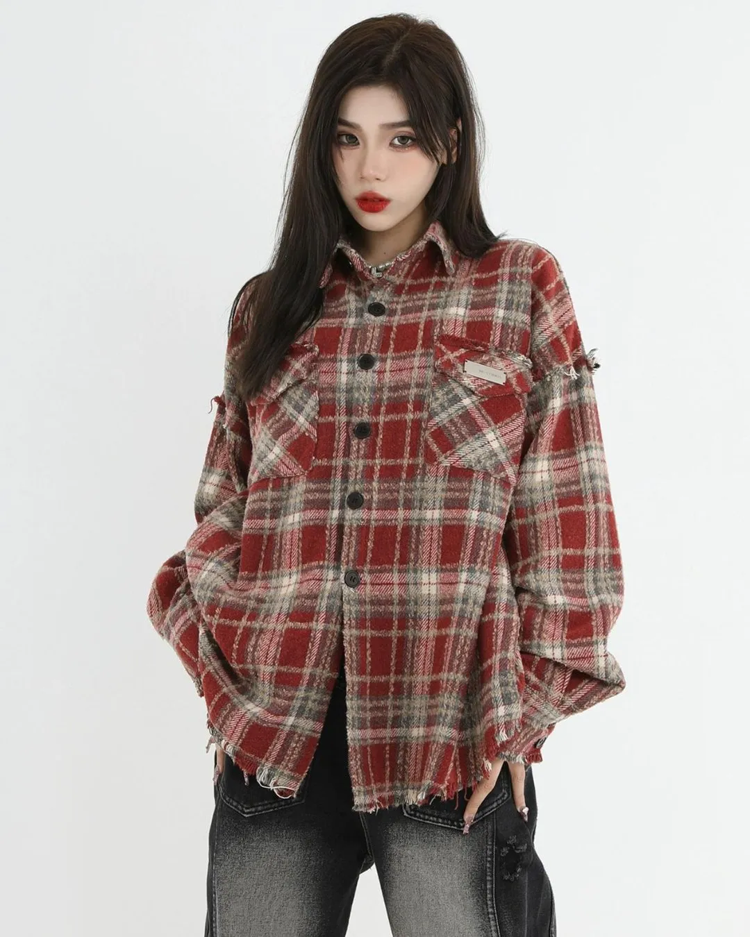 Check Shirts Jacket INS0002