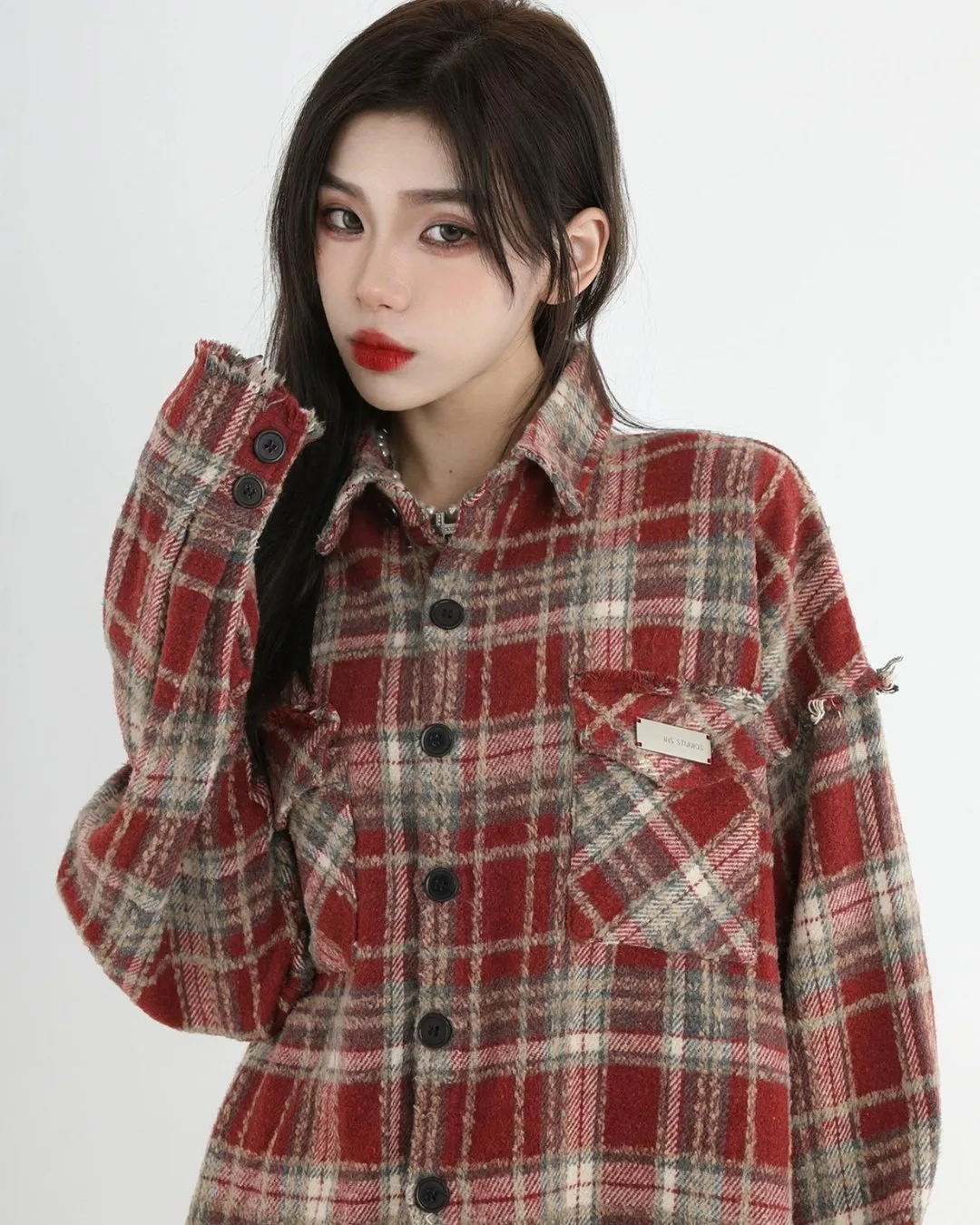 Check Shirts Jacket INS0002