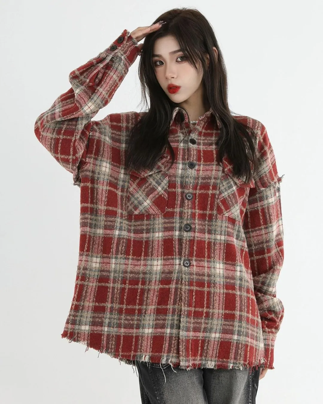 Check Shirts Jacket INS0002
