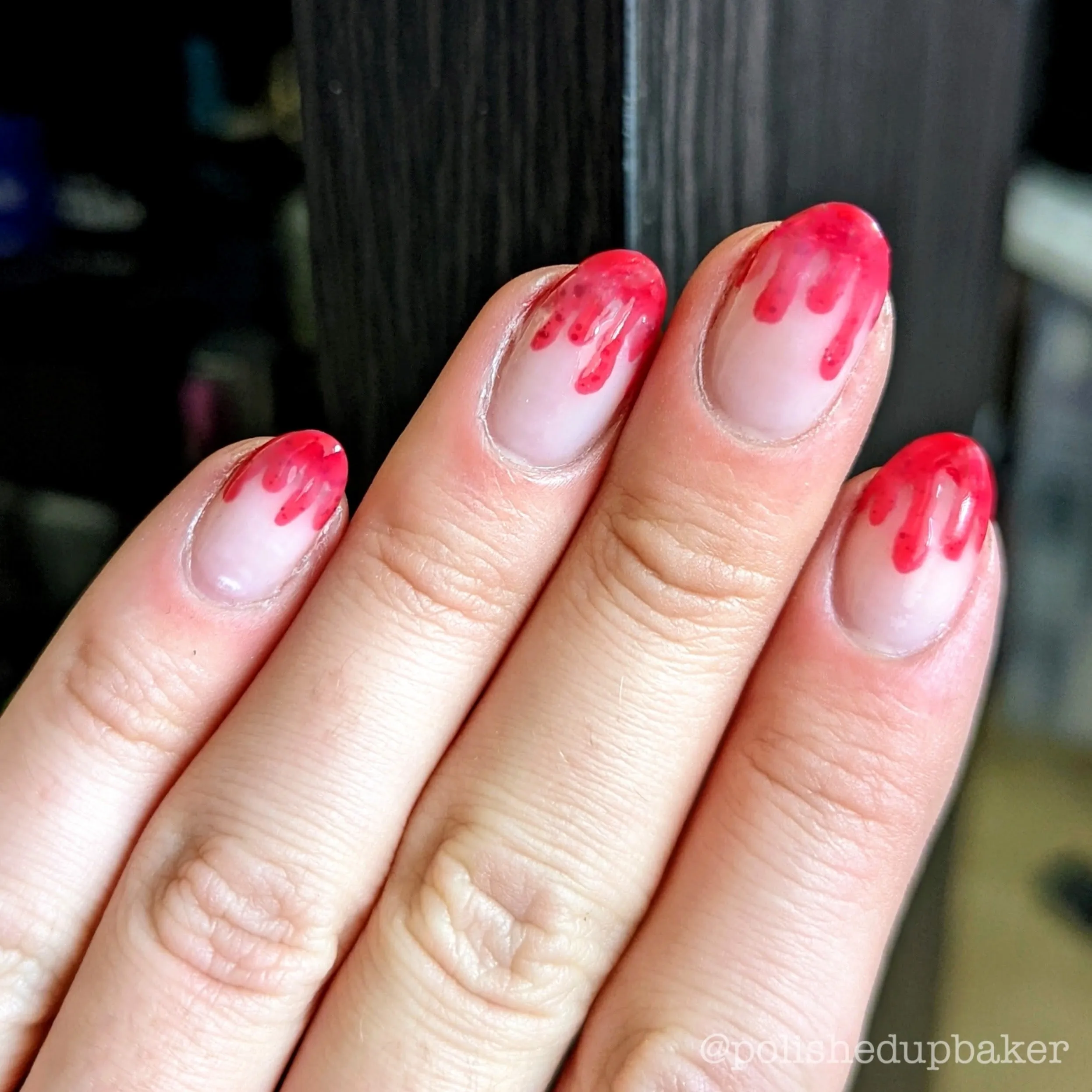 Concealed Crimson - Thermal Nail Polish - Clearly Rainbows Collection