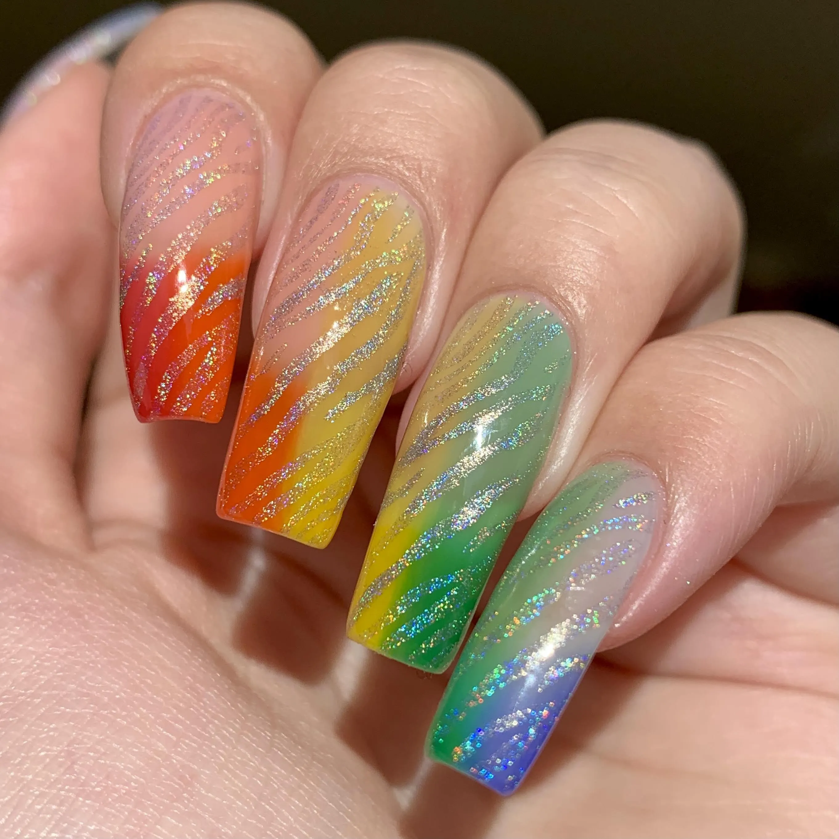 Concealed Crimson - Thermal Nail Polish - Clearly Rainbows Collection
