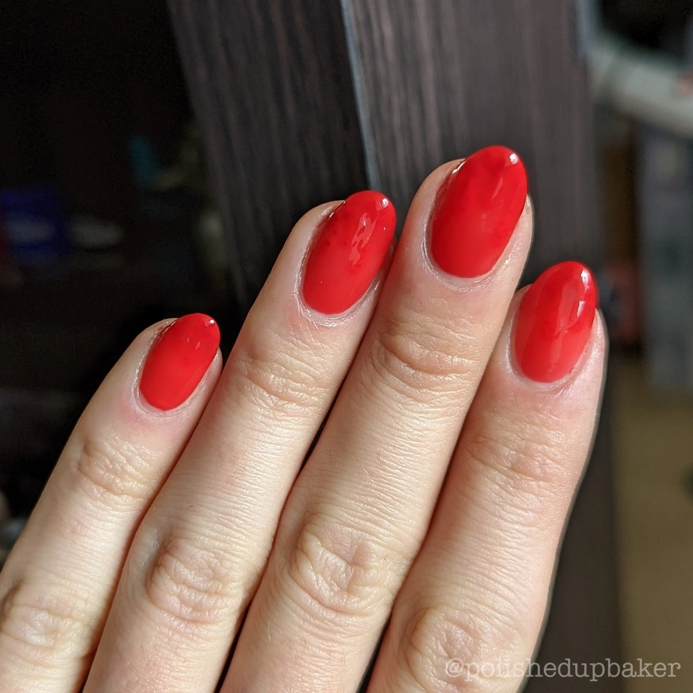 Concealed Crimson - Thermal Nail Polish - Clearly Rainbows Collection
