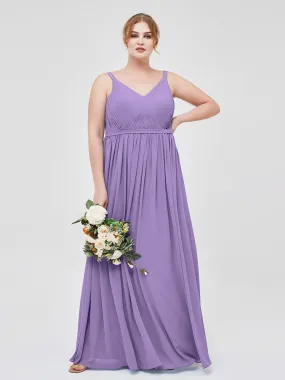 Double Strap Chiffon Bridesmaid Dresses Tahiti