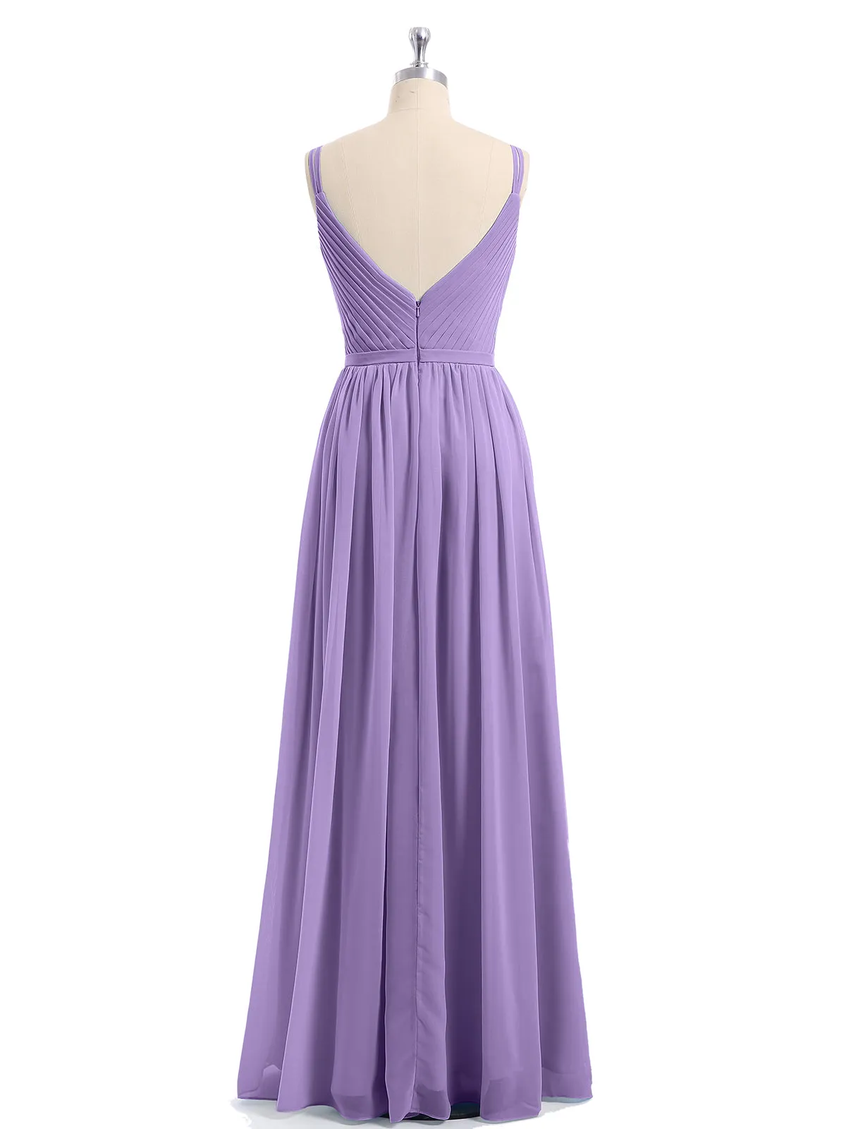 Double Strap Chiffon Bridesmaid Dresses Tahiti