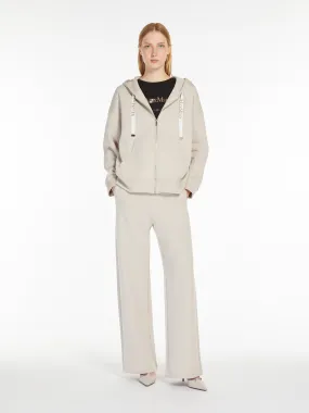 Fleece drawstring trousers