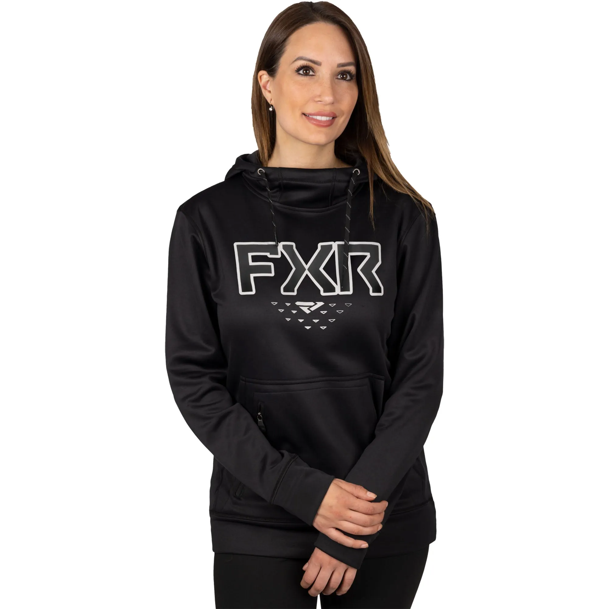 FXR Helium Tech Pullover Hoodie Black/White