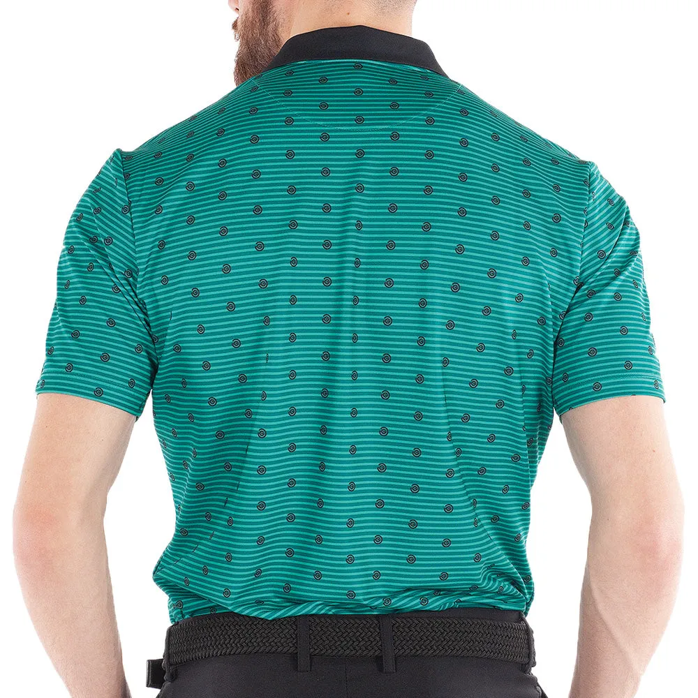 Galvin Green Monty V8  Polo Shirt - Green/Black
