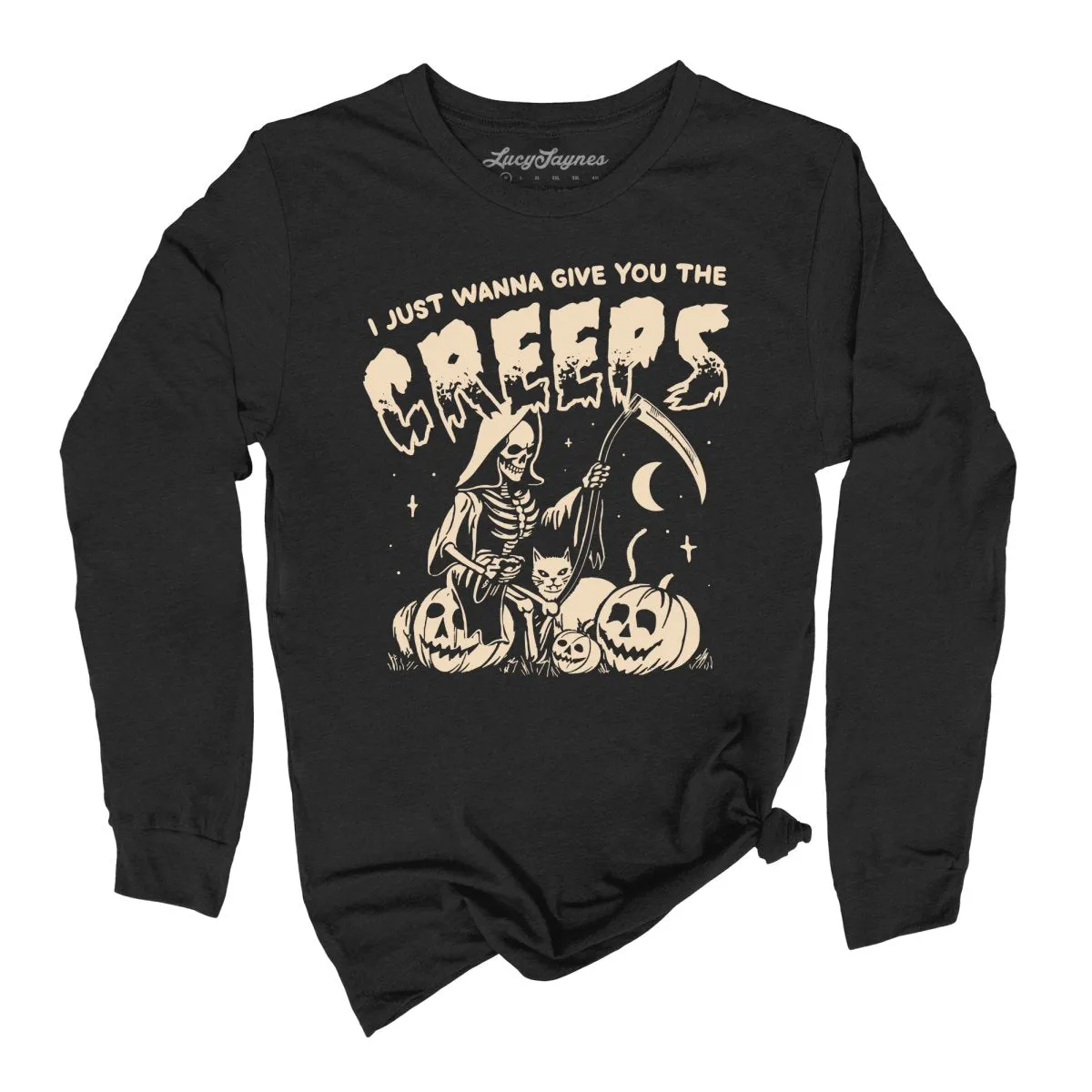 Give You The Creeps Long Sleeve Tee