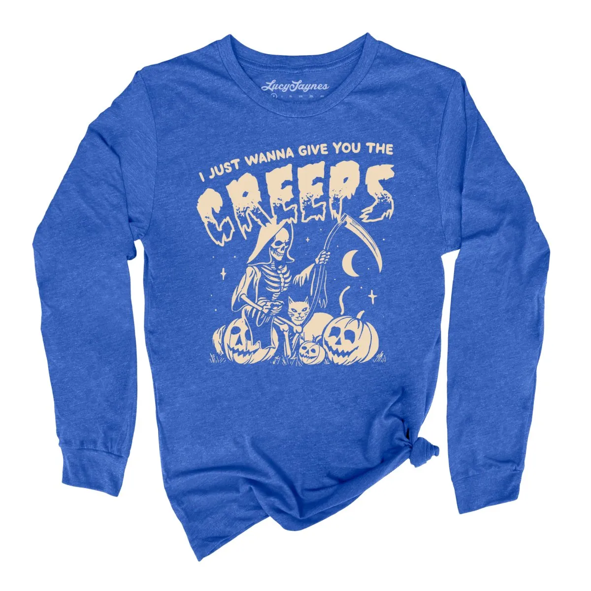 Give You The Creeps Long Sleeve Tee