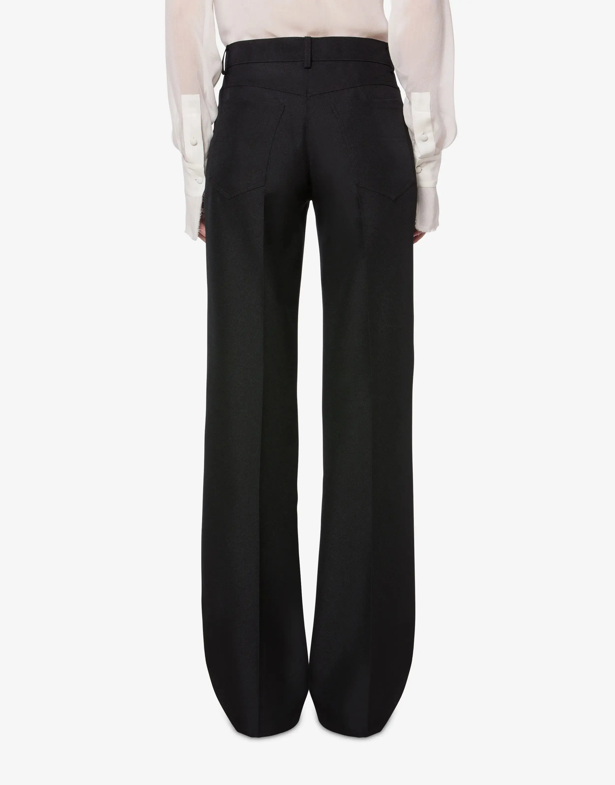 Grain de poudre technical flare trousers