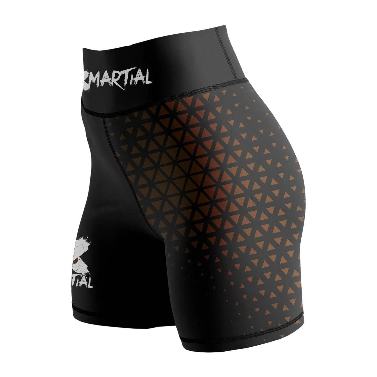 Grappler Women's Rank BJJ/MMA Compression Shorts