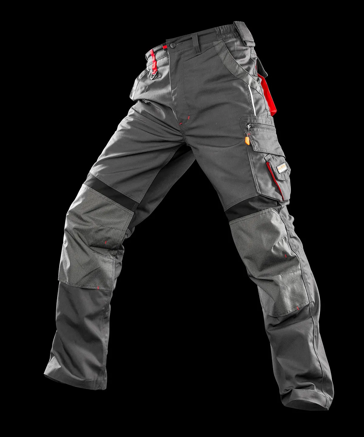 Grey/Black - Work-Guard technical trousers