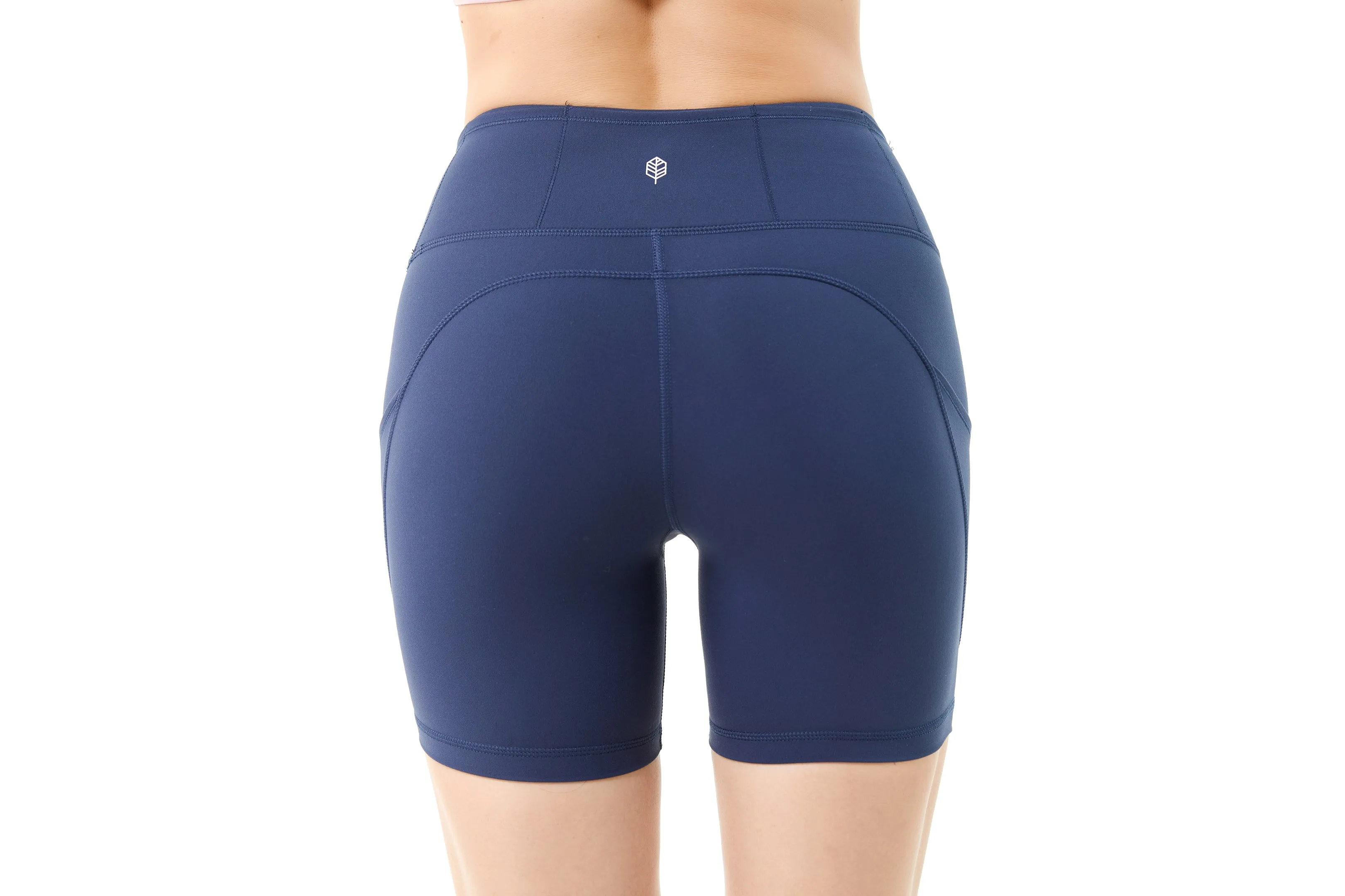 High-Waist Runner Short 6" Inseam w Pockets