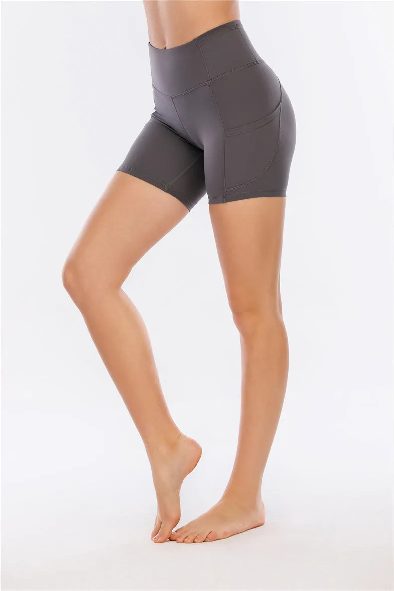 High-Waist Runner Short 6" Inseam w Pockets