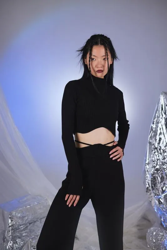 HLLY Women Feels Pants Black - Granadilla de Abona