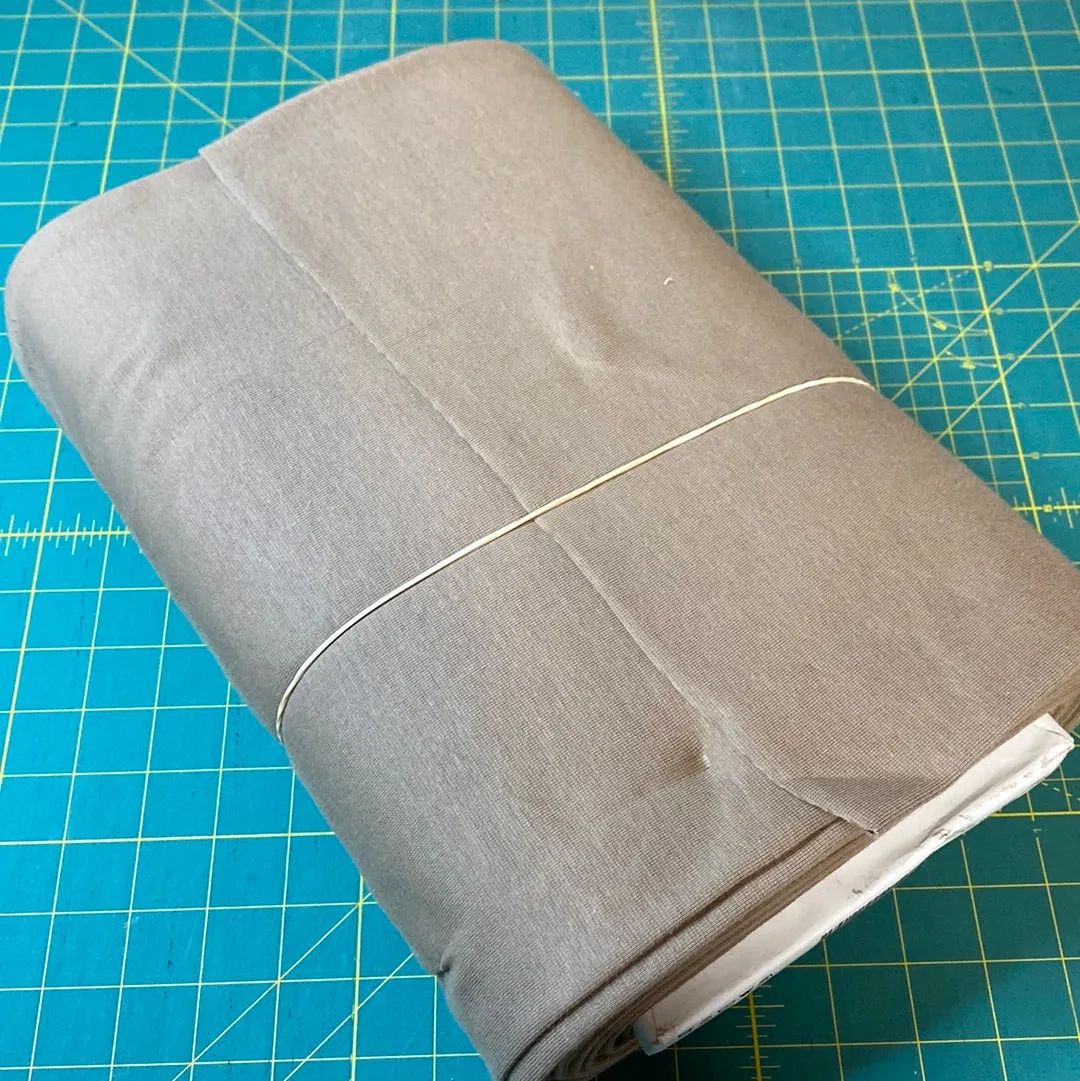 Jersey tube - tubular fabric - ribbing - cuffing fabric - camel (light brown)