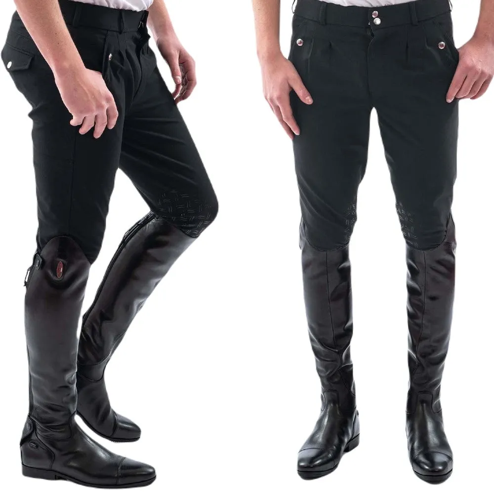 John Whitaker Clayton Mens Breeches With Grip Knee Patches