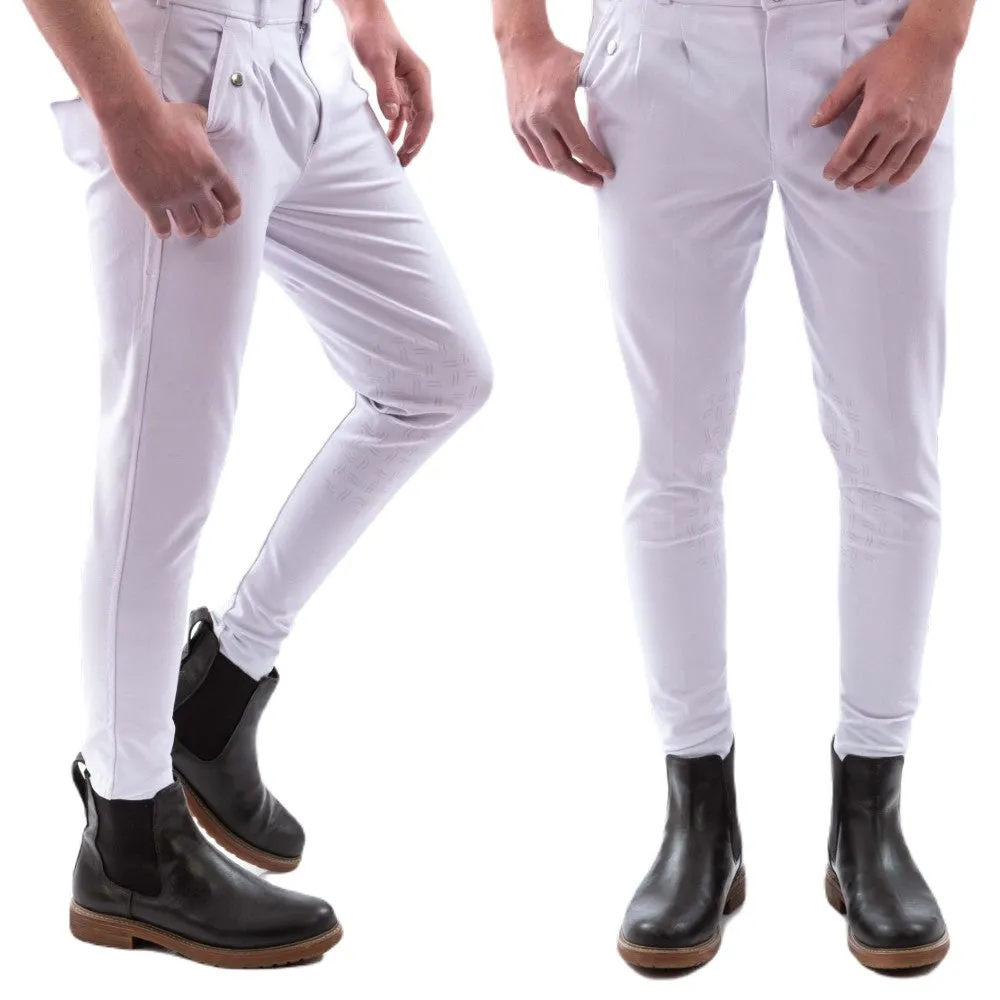John Whitaker Clayton Mens Breeches With Grip Knee Patches