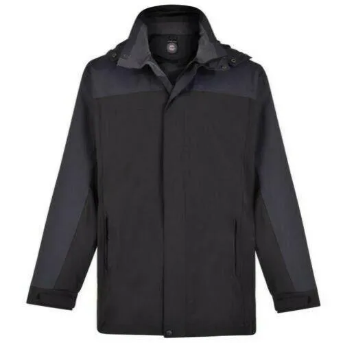 KAM Men's Big Size Contrast Waterproof Jacket (KBS 439) 2XL-8XL, 2 Colours