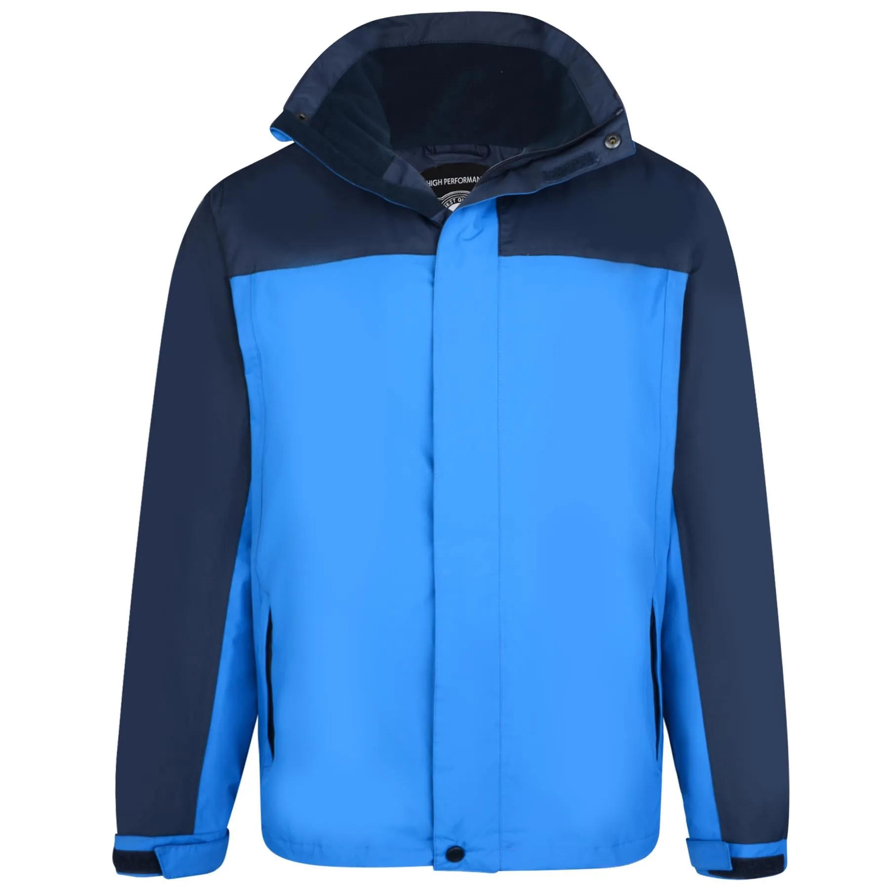 KAM Men's Big Size Contrast Waterproof Jacket (KBS 439) 2XL-8XL, 2 Colours