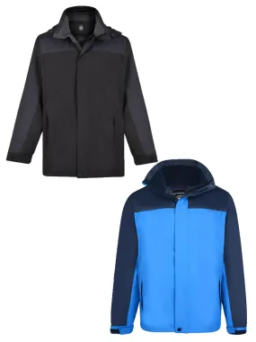 KAM Men's Big Size Contrast Waterproof Jacket (KBS 439) 2XL-8XL, 2 Colours