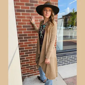 Long Victorian Jacket - Testimony - Camel - JTT45