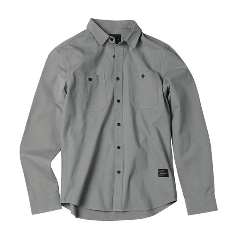 Men's Autumn Casual Cotton Long Sleeved Shirt