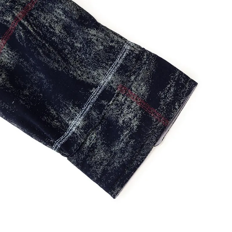 Men's Autumn Casual Printed Long Sleeved Shirt