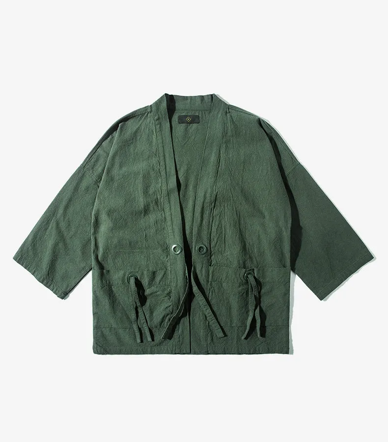 Men's Long Sleeved Japanese Shirt
