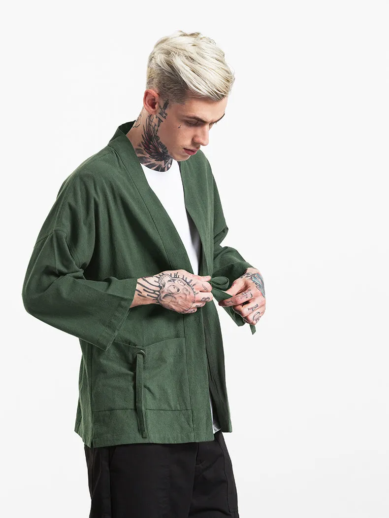 Men's Long Sleeved Japanese Shirt