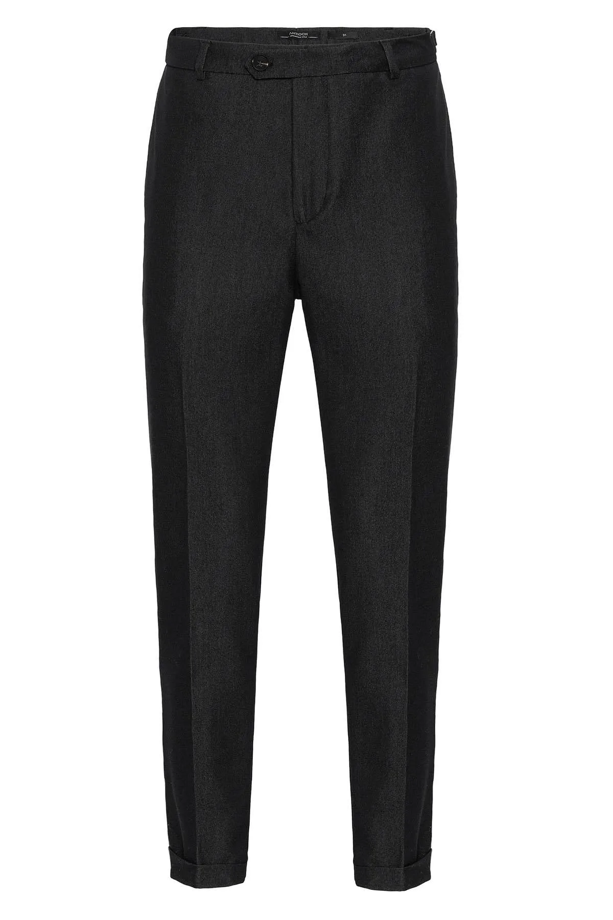 Men's Smoked Slim Fit Cuffed  Pants - Wessi