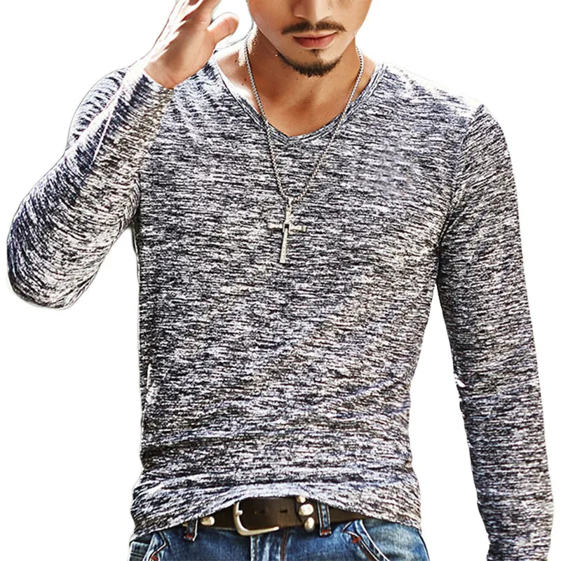 Men's Summer Casual Long Sleeved T-Shirt
