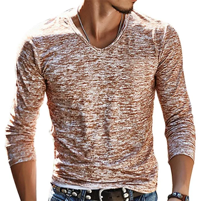 Men's Summer Casual Long Sleeved T-Shirt