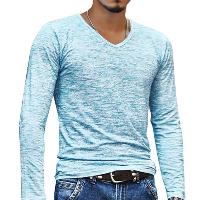 Men's Summer Casual Long Sleeved T-Shirt