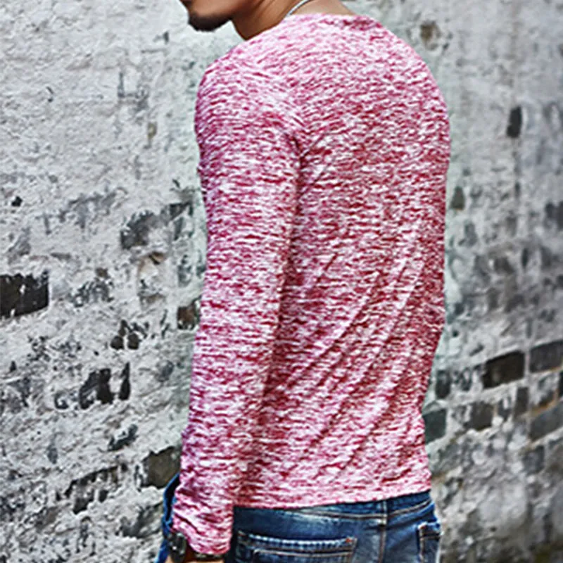 Men's Summer Casual Long Sleeved T-Shirt