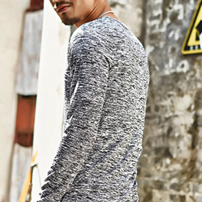 Men's Summer Casual Long Sleeved T-Shirt