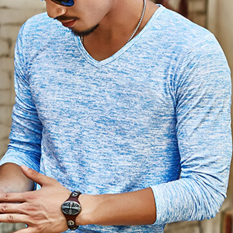 Men's Summer Casual Long Sleeved T-Shirt